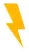 lightening bold icon