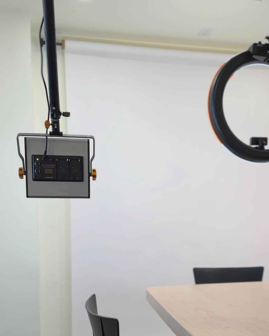 inside the photo studio