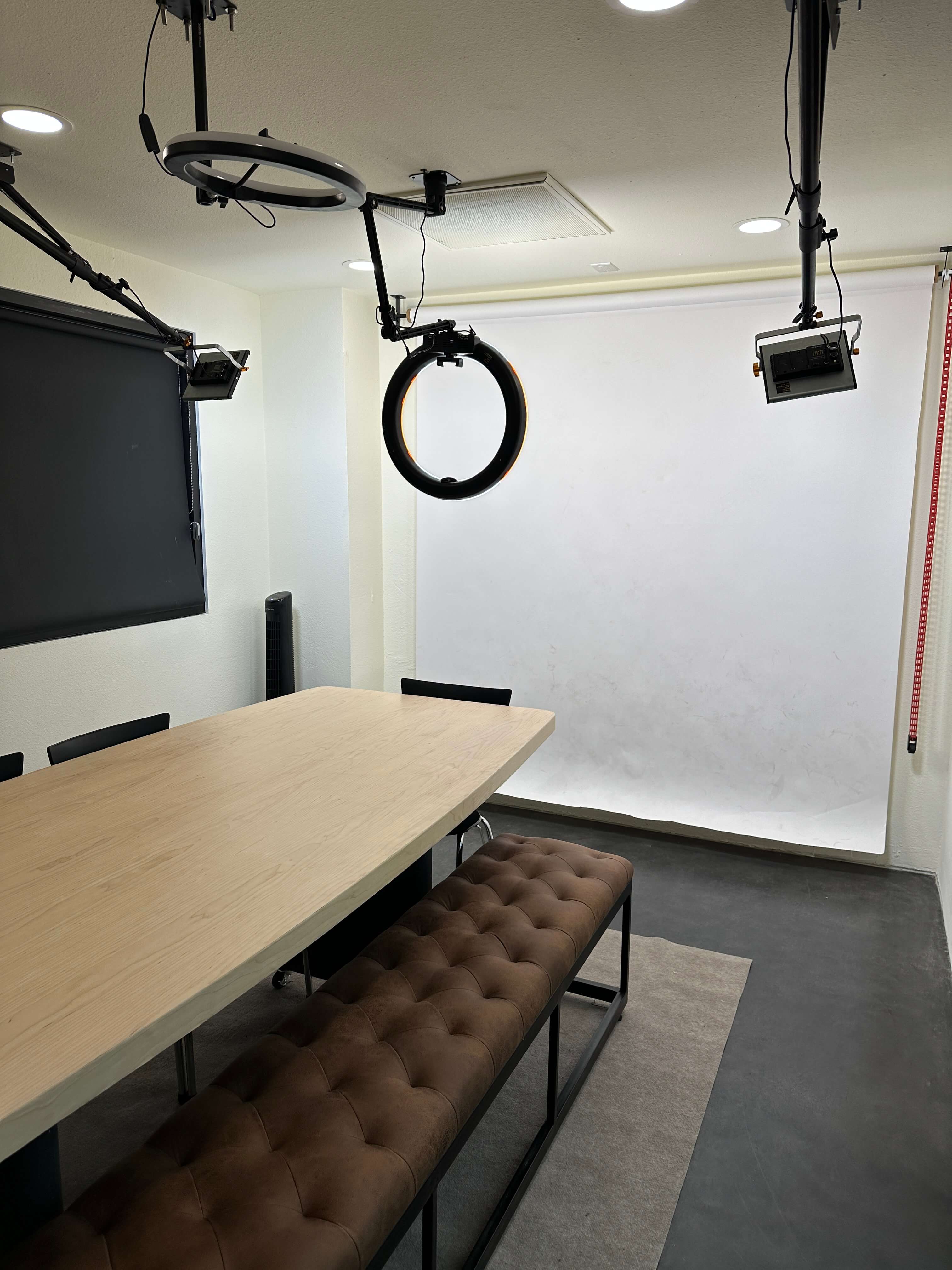 inside the photo studio